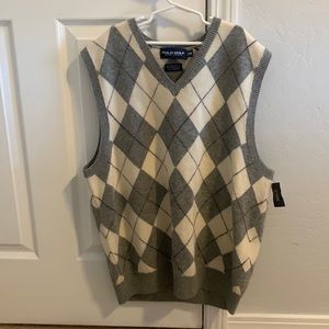 Polo golf sweater vest
